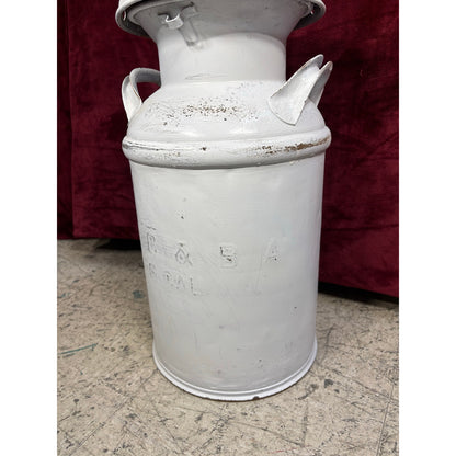 Antique Milk Jug Distressed White