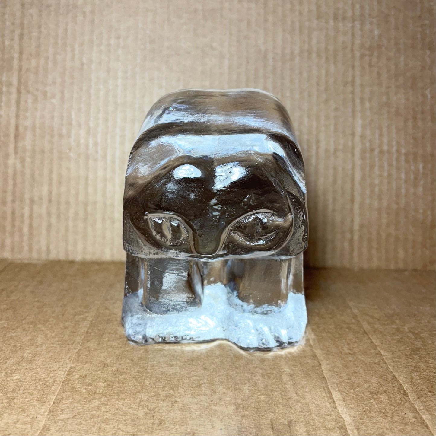 Eric Horgan Glass Cat Bookend/ Paperweight