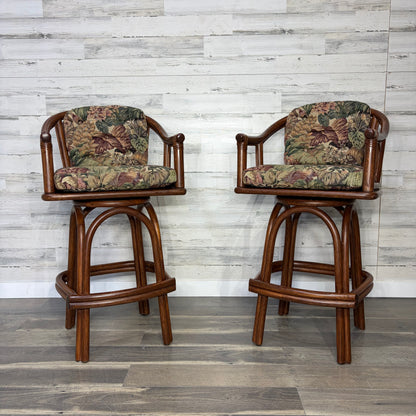 Rattan Specialties Barstool Set Of 2 Barstools