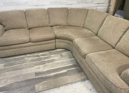 3pc Sherrill Sectional Sofa Couch