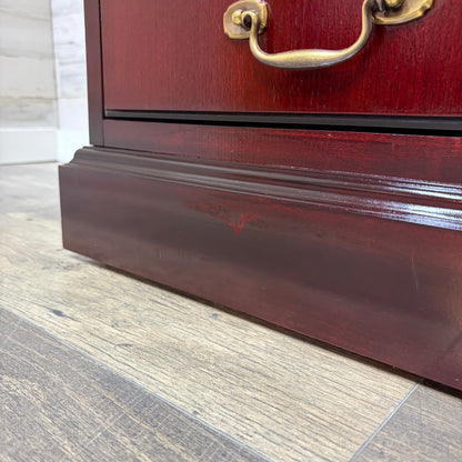 Vintage File Cabinet W/ Hutch