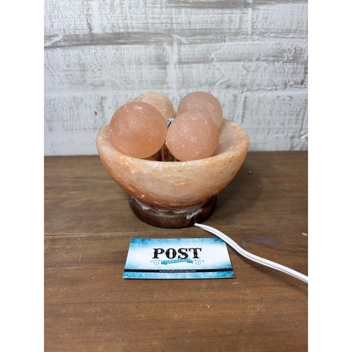 Himalayan Pink Salt Bowl Light