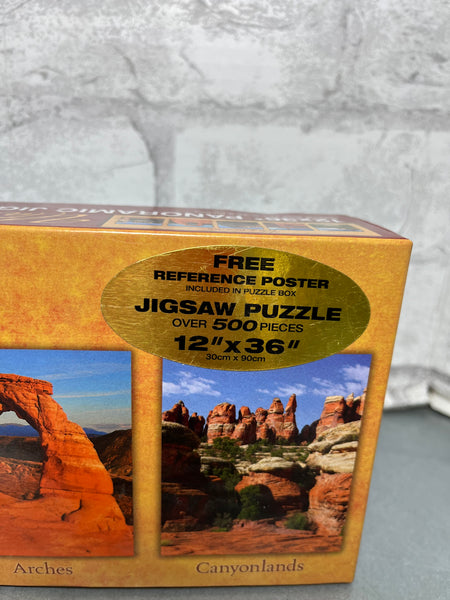 Utah Rocks Panoramic Jigsaw Puzzle