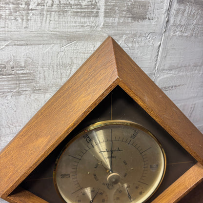 Vintage Airguide Barometer Weather Station
