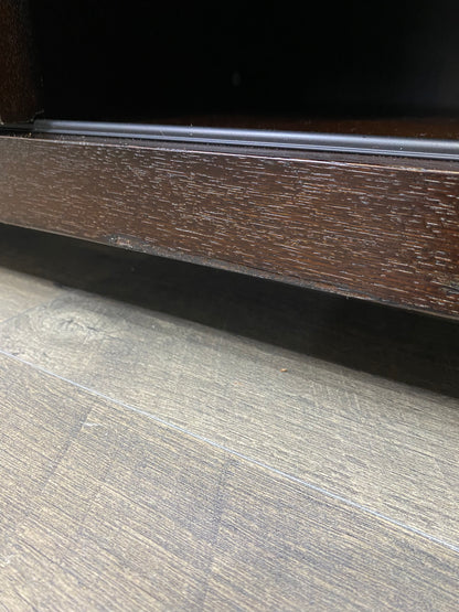 Dark Wood Tv Stand #2