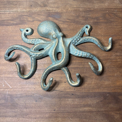 Nautical Octopus Wall Hook