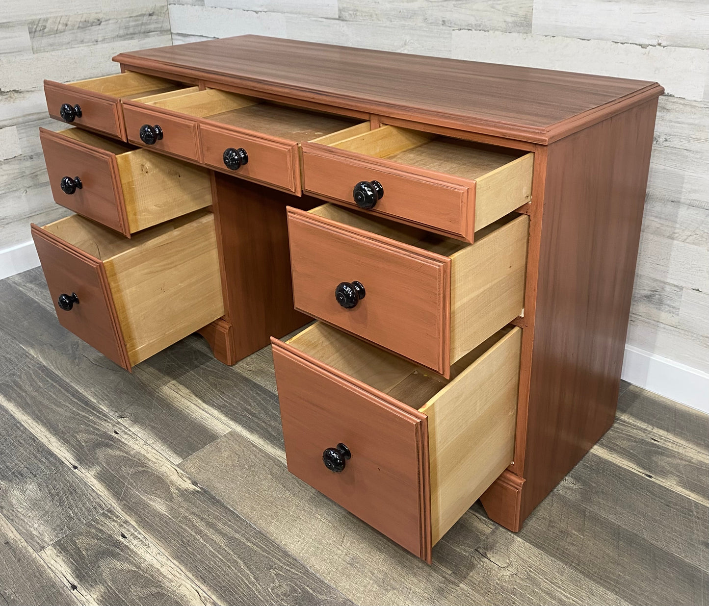 Terracotta Orange Desk