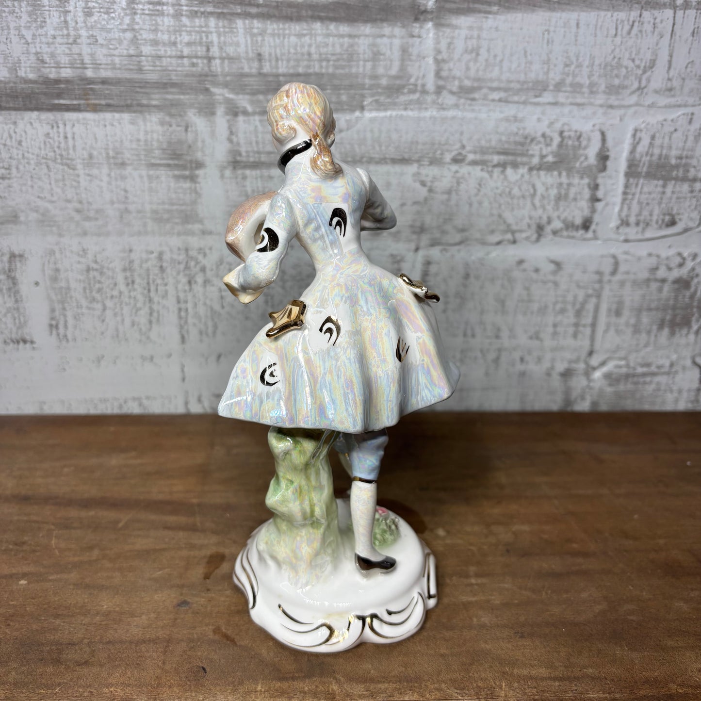Vintage Porcelain Victorian Man Figurine