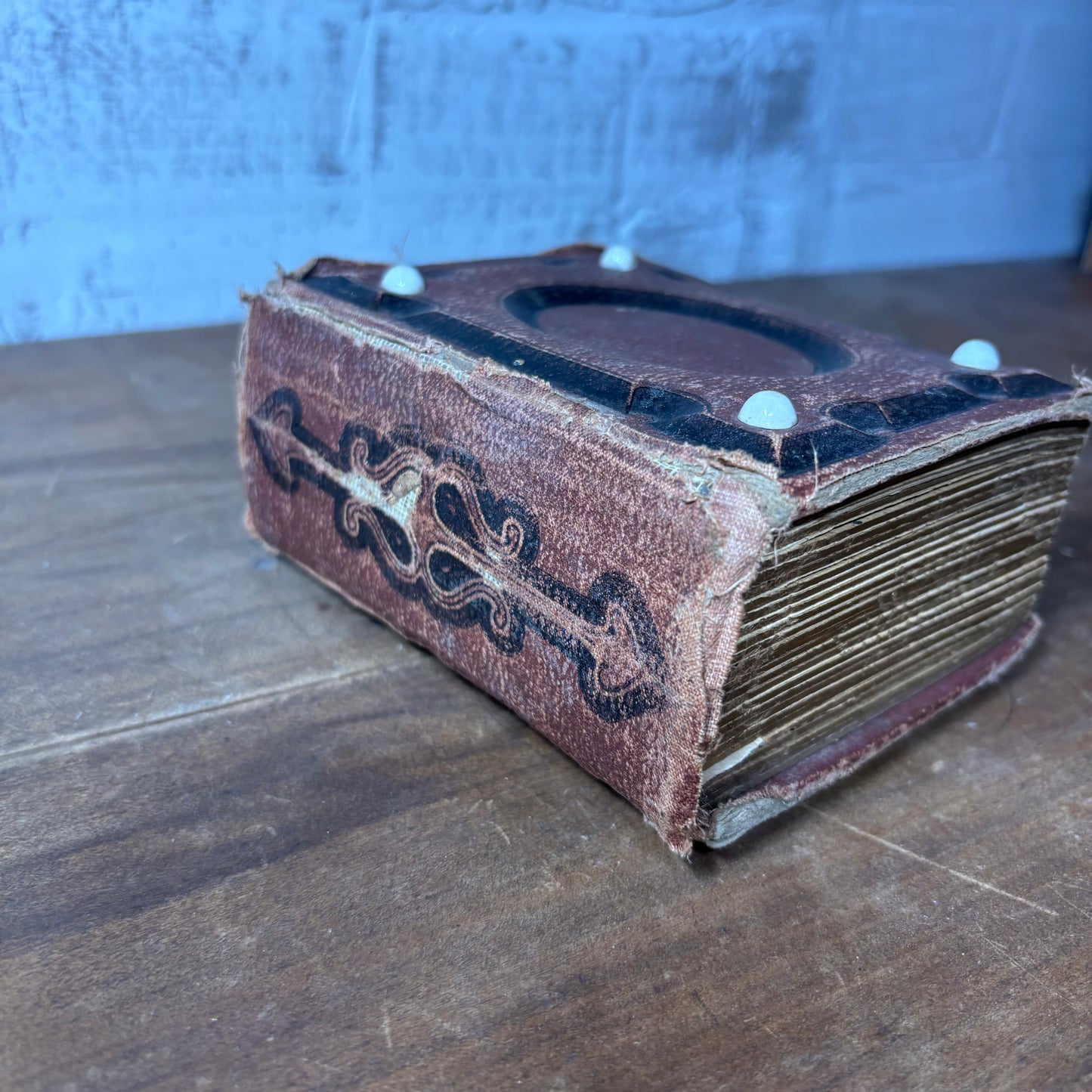 Antique Victorian Photo Album W/ Photos