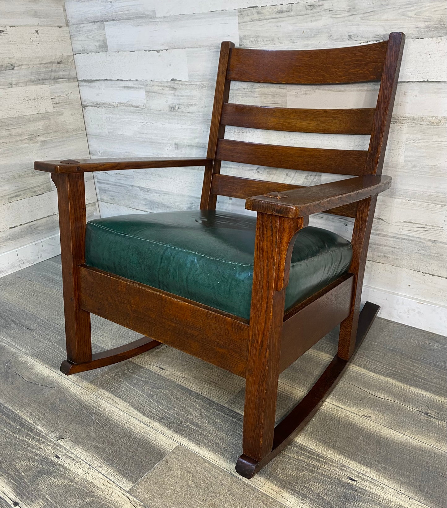 Limbert Antique Mission Oak Rocker Rocking Chair