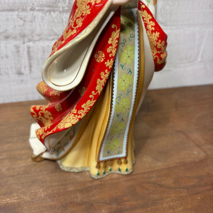 Danbury Mint Lena Liu Jade Empress Porcelain Figurine