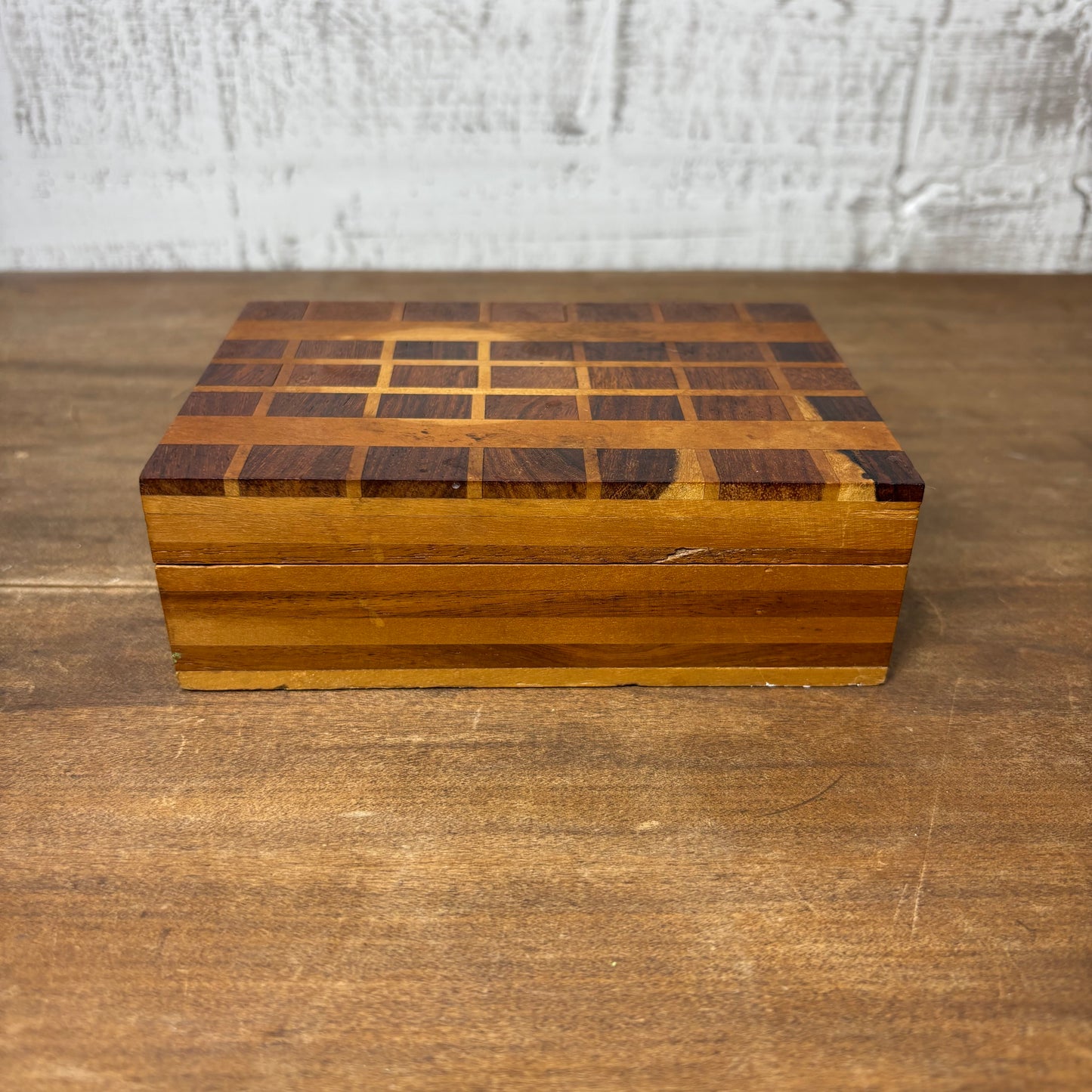 Handcrafted Wooden Trinket Box