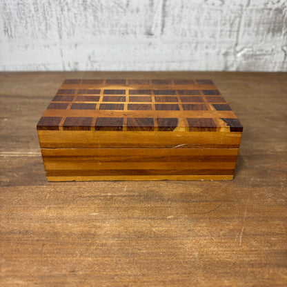 Handcrafted Wooden Trinket Box