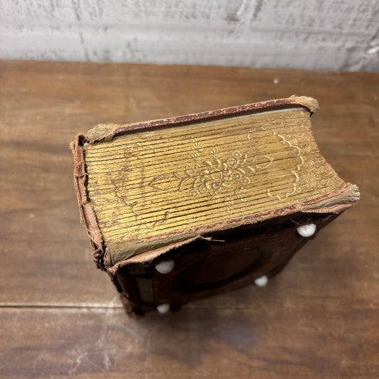 Antique Victorian Photo Album W/ Photos