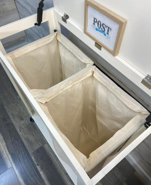 Pottery Barn Laundry Cart