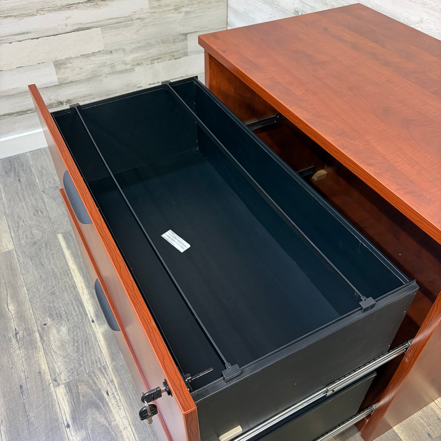 2 Drawer File Cabinet Storage W/ Key