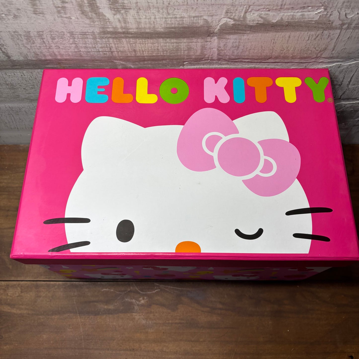 Pink Hello Kitty Storage Box