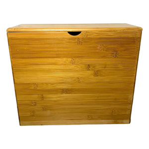 Bamboo File Storage Box