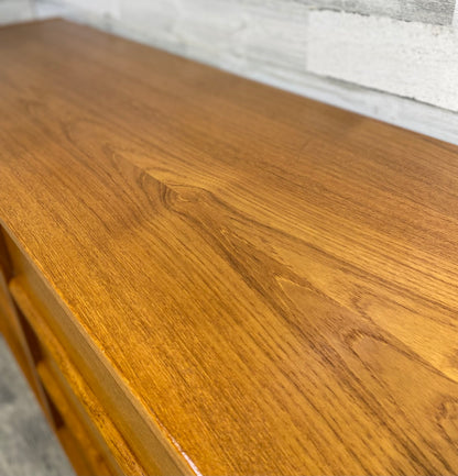 Danish Teak 2pc Dresser Set Jasper