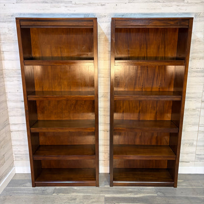 Set Of 2 Crate & Barrel Payton Bookshelves