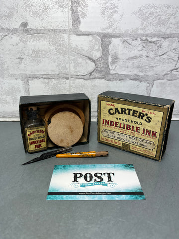 Carter’s Indelible Ink Vintage Bottle In Original Box