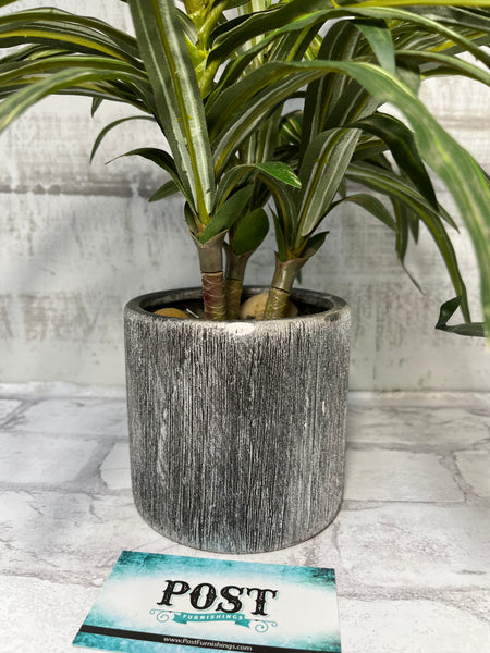 Faux Bamboo Plant In Pot