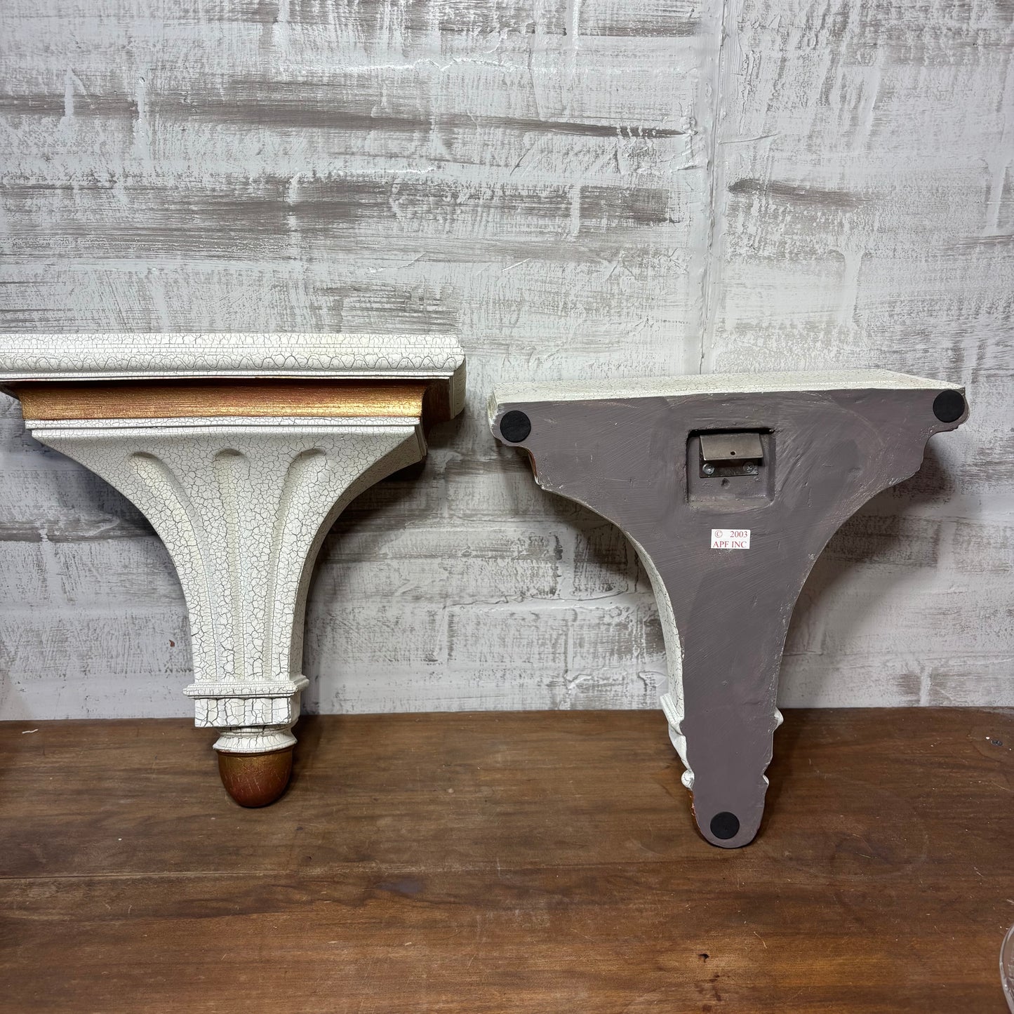 Decorative Wall Sconce Shelf Set