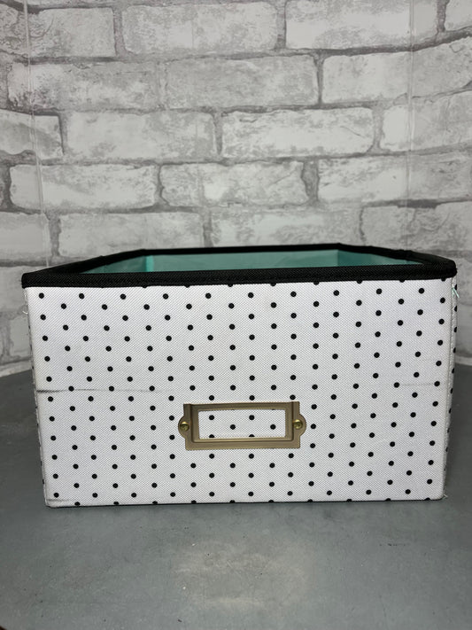 Polka Dot Collapsible Box