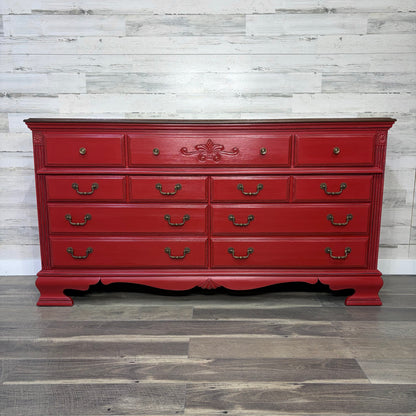 Barn Red Dresser Buffet
