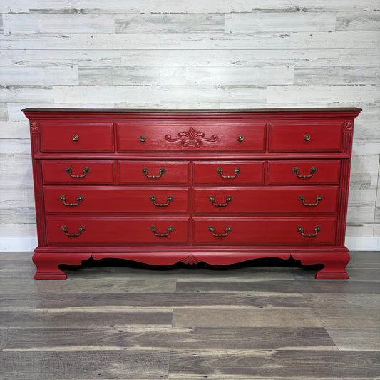 Barn Red Dresser Buffet