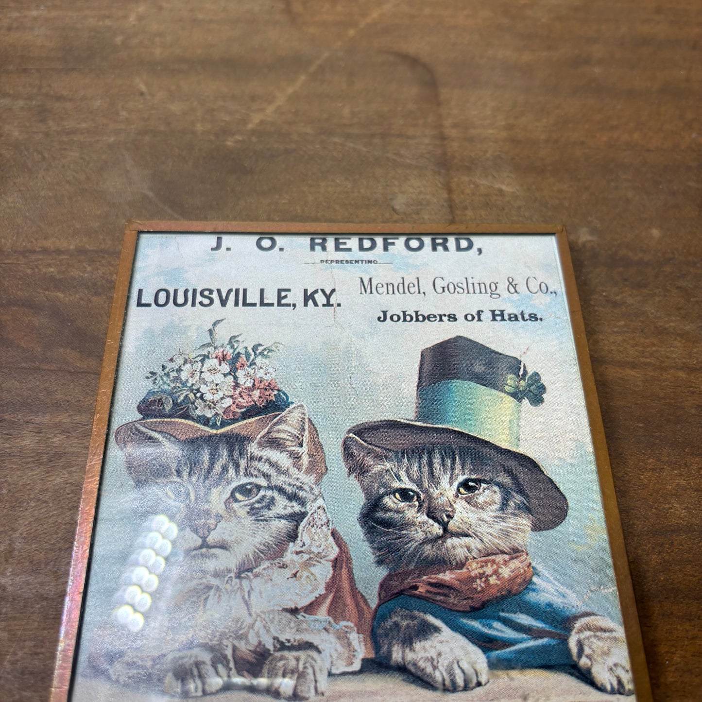“January 1894” Calendar With Cats