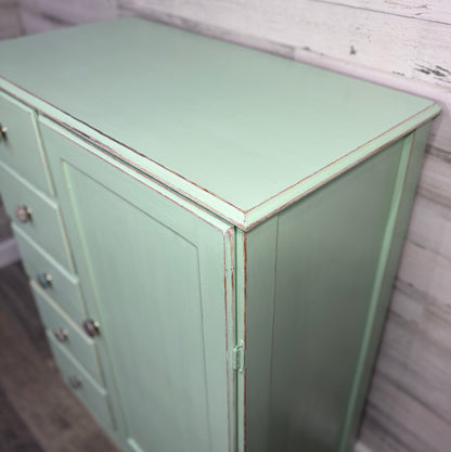 Armoire Dresser Mint Green