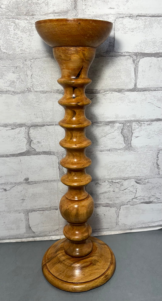 Wooden Candle Holder