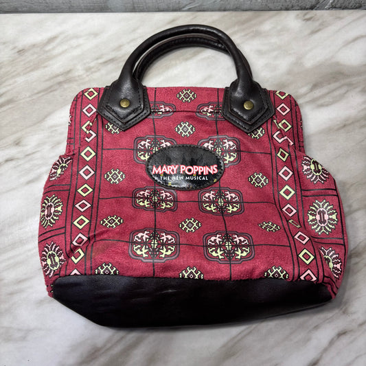 Mary Poppins Small Red Tapestry Handbag
