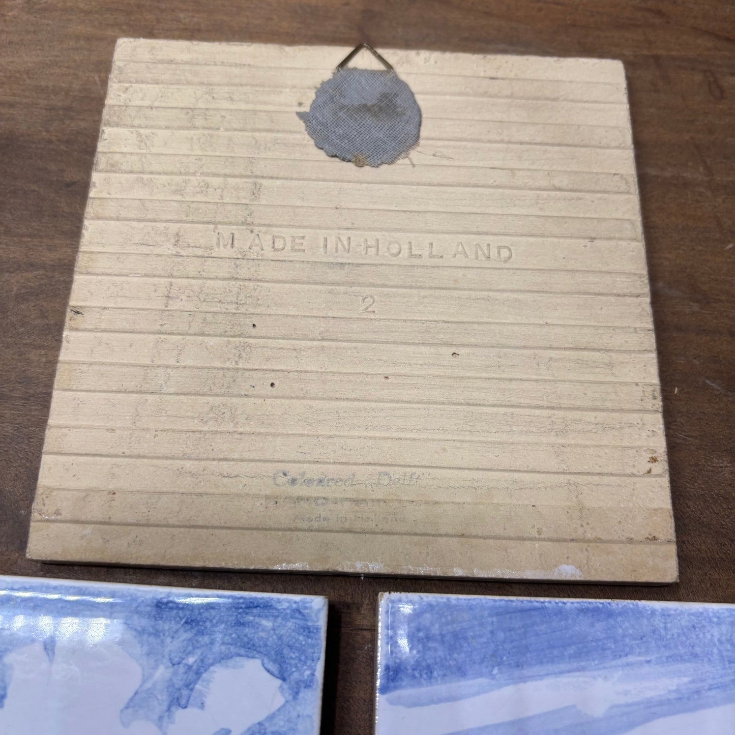 Delft Holland Windmill Hand Painted Ceramic Tiles