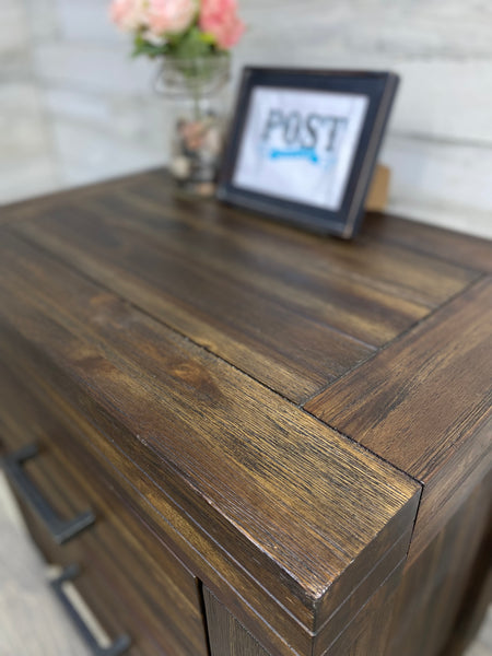 Rustic Nightstand