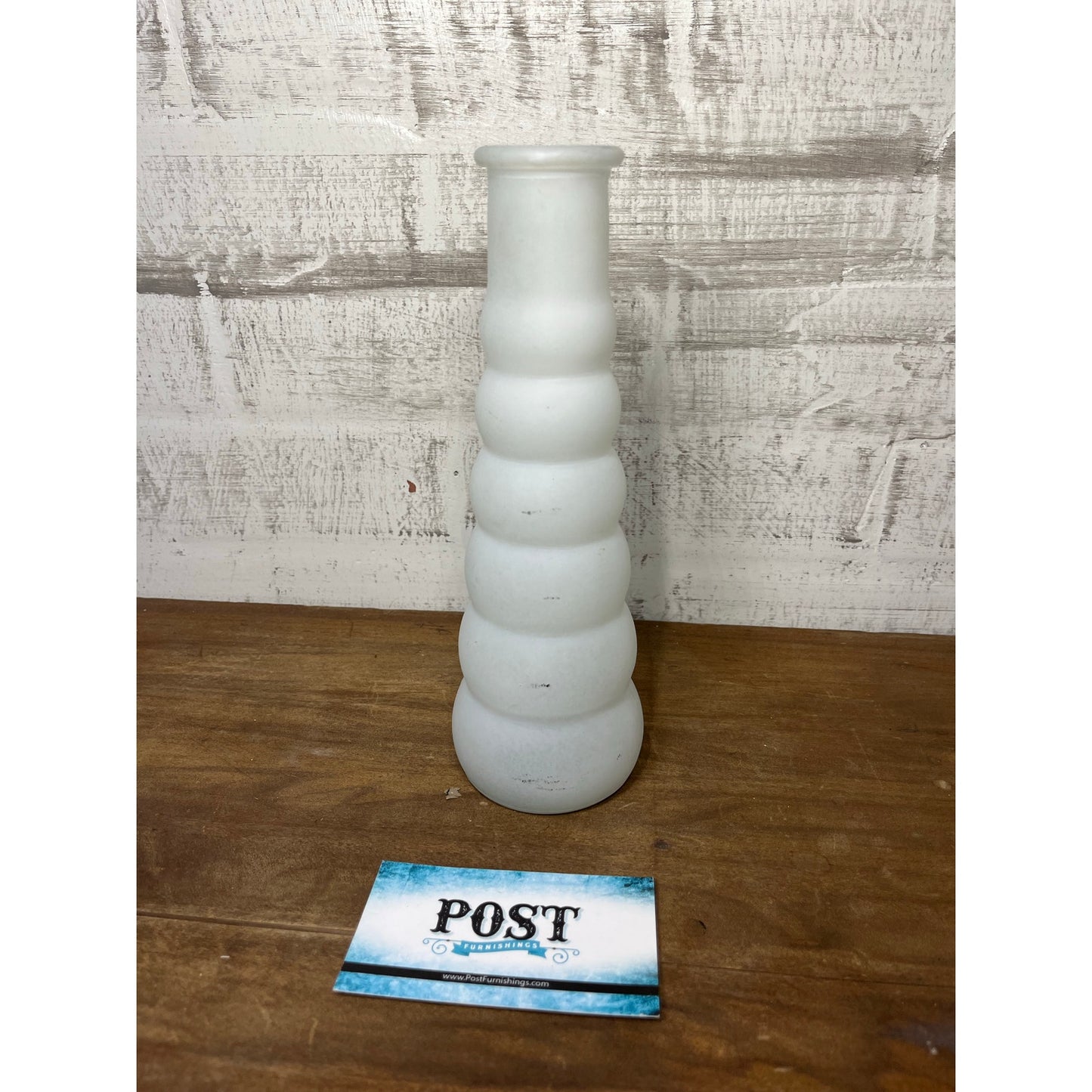 Frosted Bubble Vase