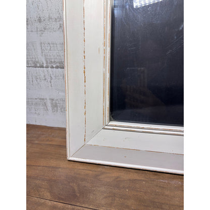 White Distressed Picture Frame