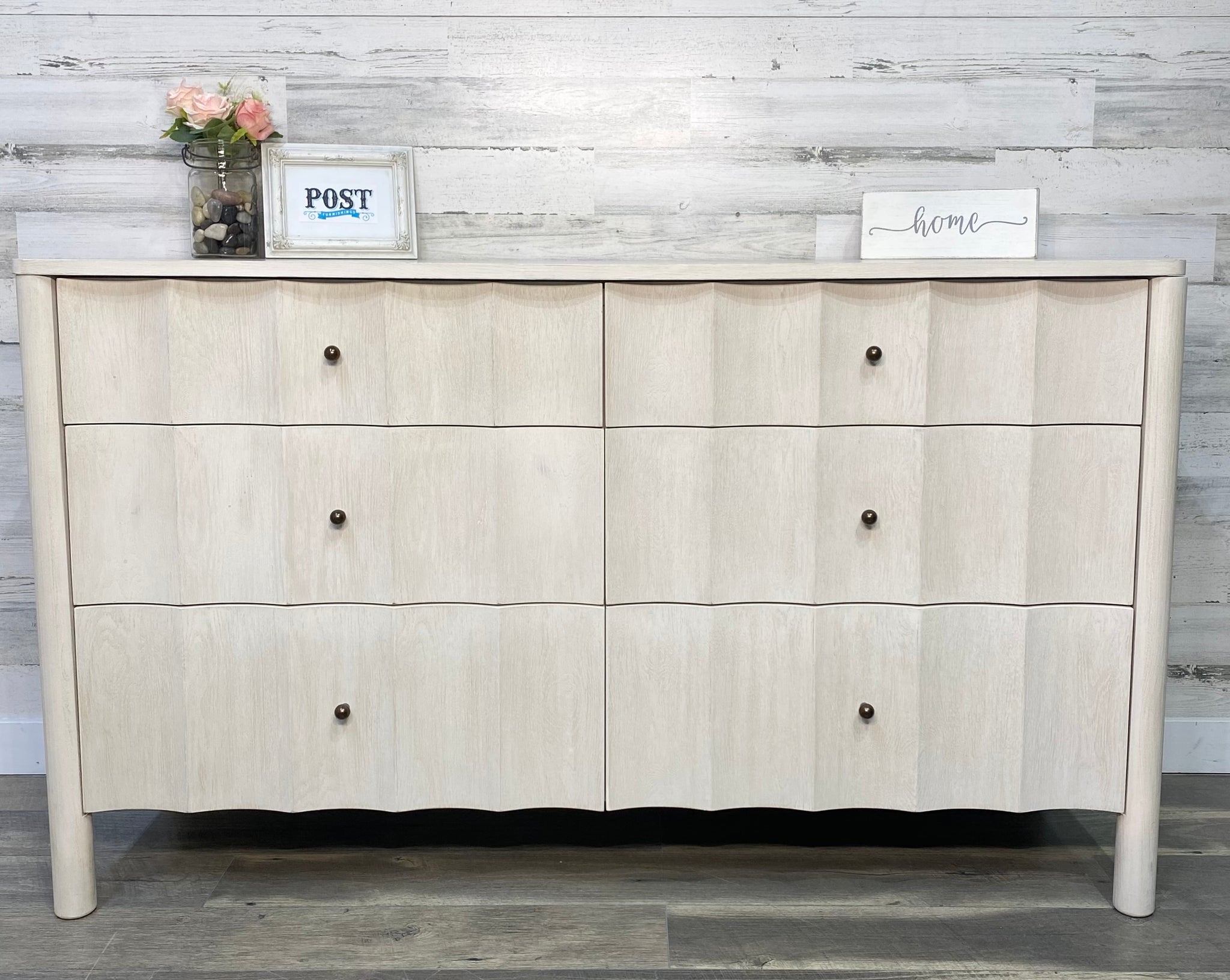 Pottery Barn Scalloped Dresser