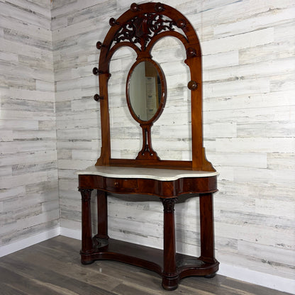 Antique Victorian Hall Tree