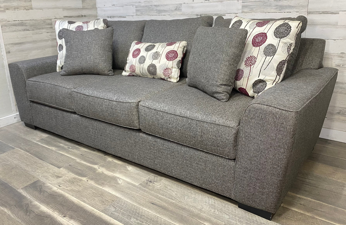 Michael Nicholas Large Gray Sofa Couch