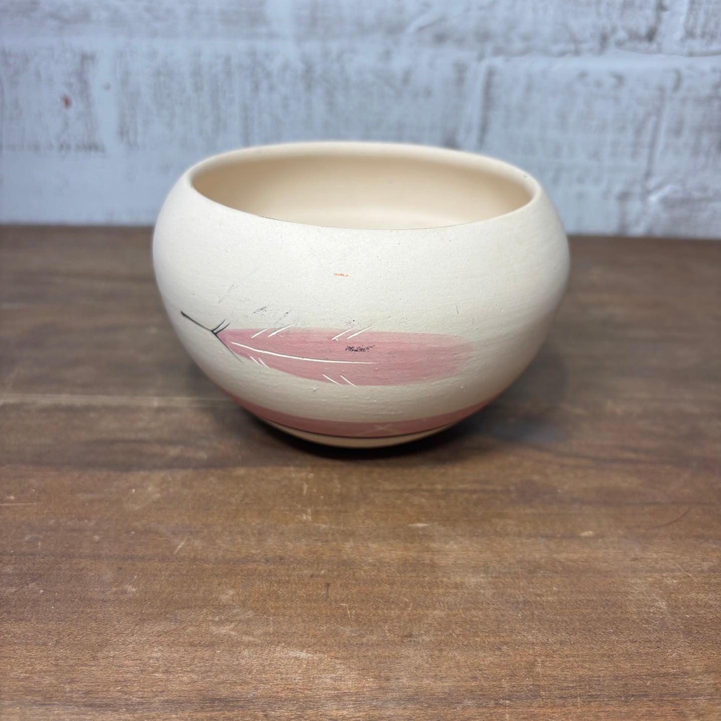 Vintage Desert Pueblo Pottery Southwestern Navajo Bowl