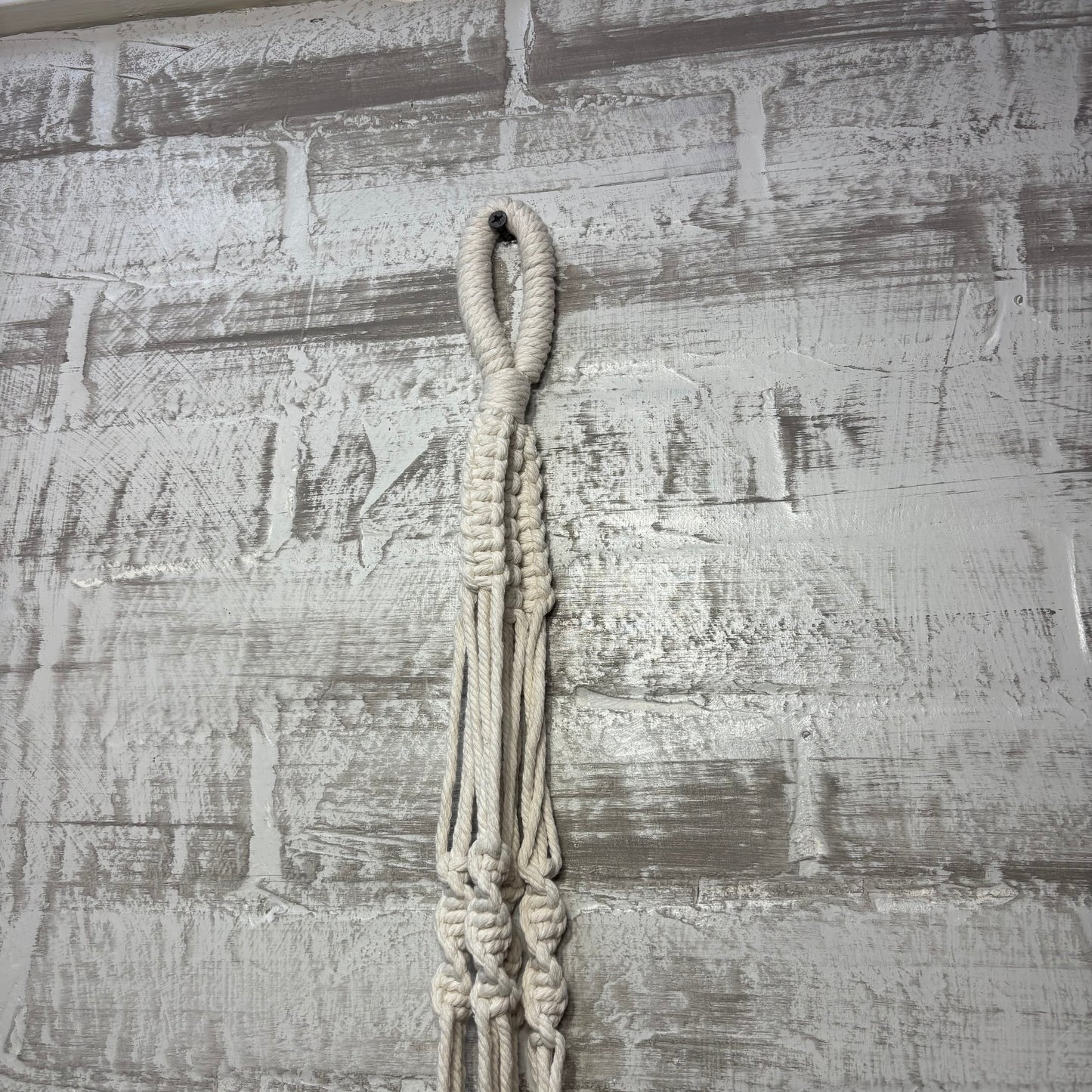 Boho Beaded Macrame Plant Holder