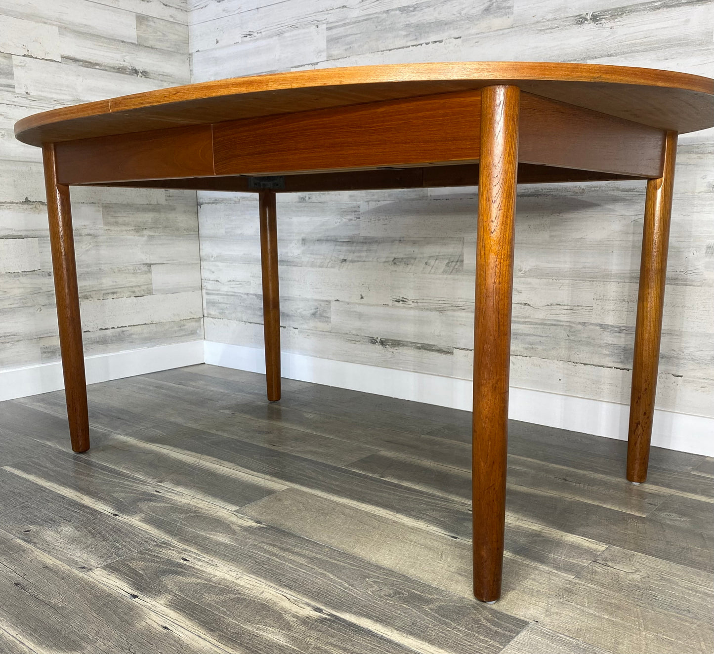Mid Century Danish Teak Dining Table