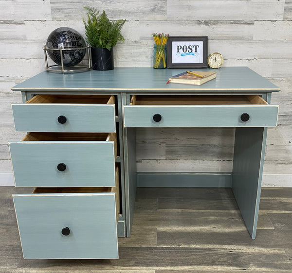 Blue Gray Stanton Desk