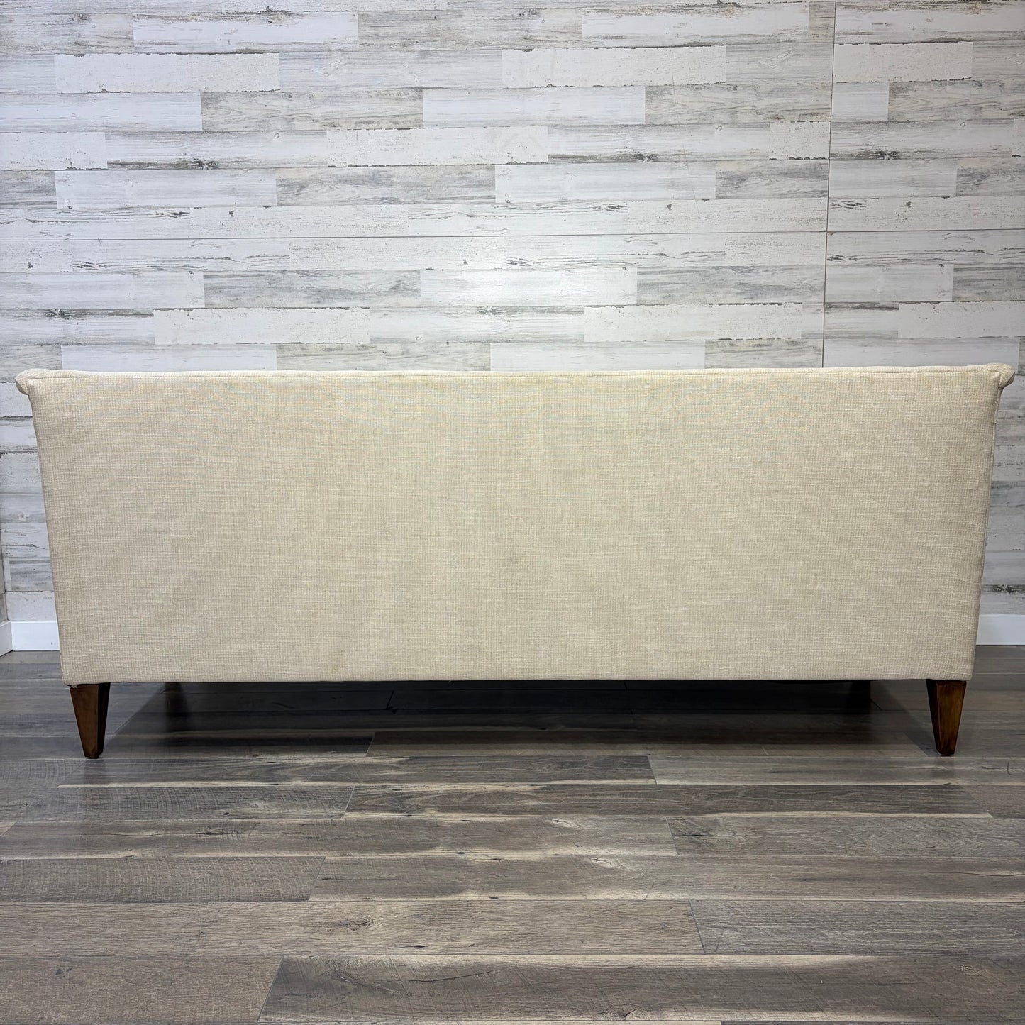 Modern Cream Tufted Sofa Couch