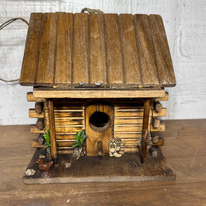 Western Log Cabin Bird House