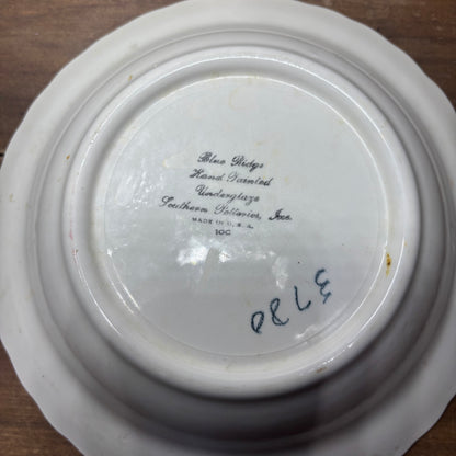 Vintage Blue Ridge Southern Potteries Serving Bowl Table