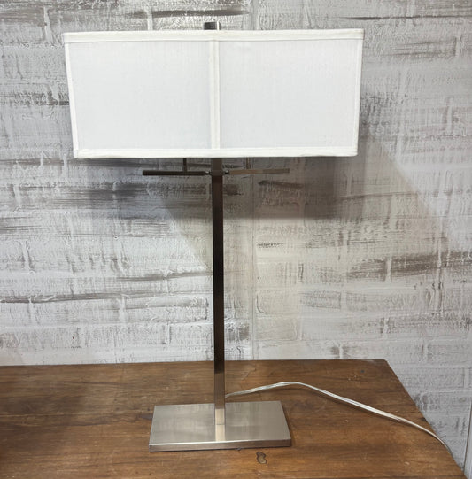 Two-Light Table Lamp with Shade