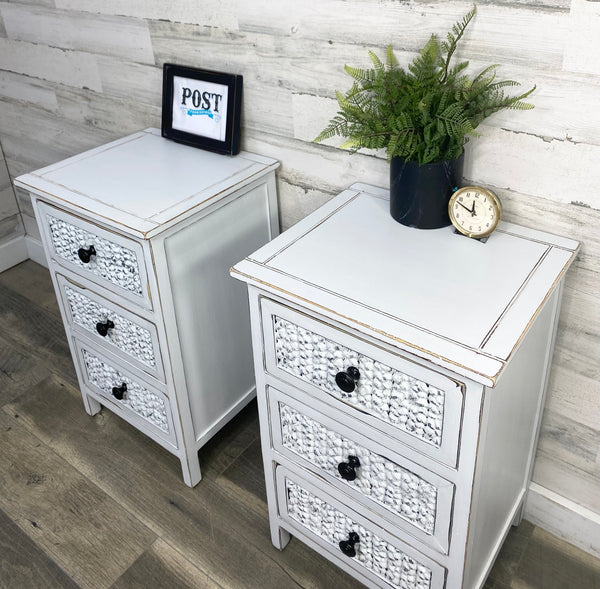 Matching White Nightstands